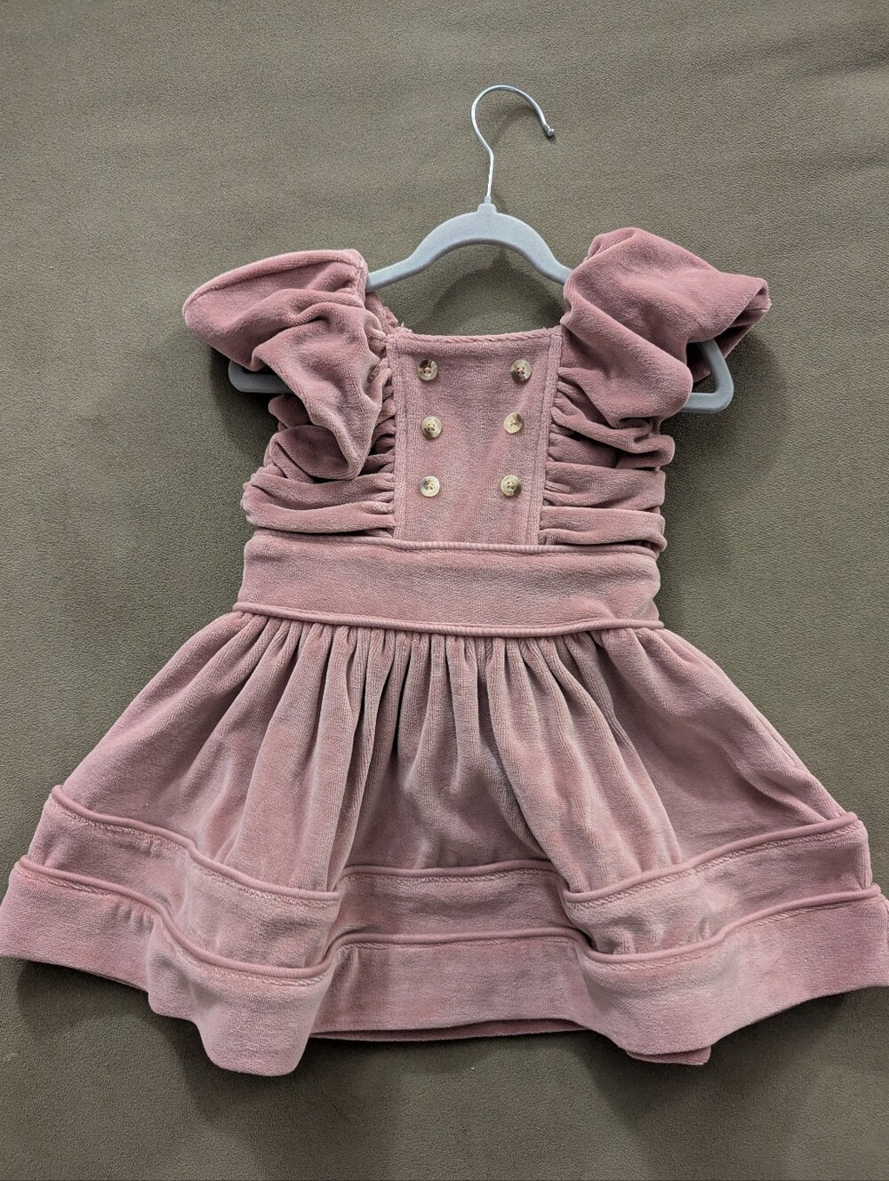 Like New Kate Quinn Velvet Dress (12-18M)